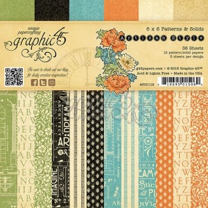 Artisan Style - 6x6 Patterns & Solids Paper Pad